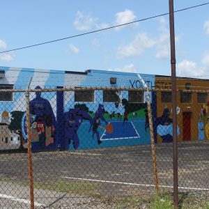 Police Mural by Quentin Kwenci Jones