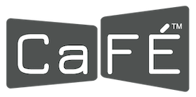 Dark Grey CaFÉ logo